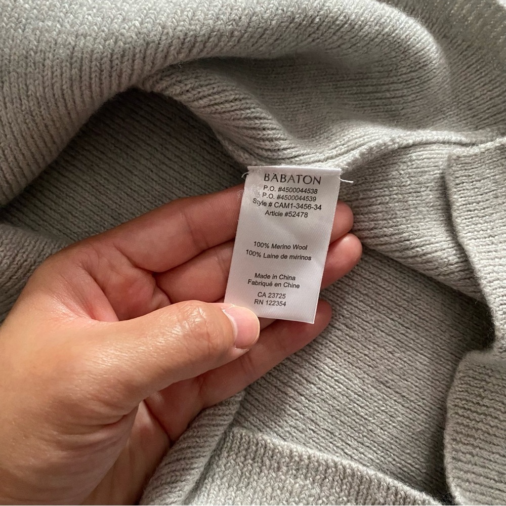Babaton Italian Merino Wool Sweater - Picture 6 of 7